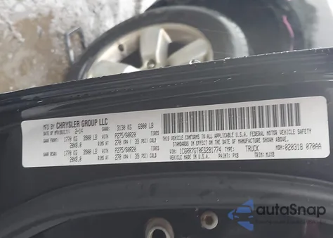 2014 Ram 1500 Big Horn z USA, uszkodzony, nr VIN 1C6RR7GT0ES281774